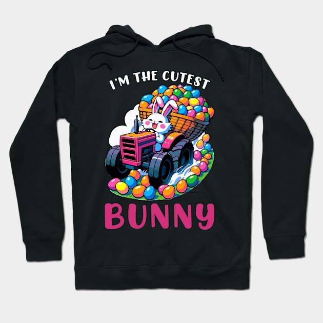 I'm The Cutest Bunny I Easter Bunny Egg Hunting Hoodie by biNutz